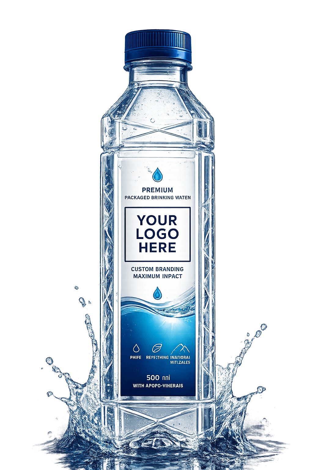 Premium Custom Branded Bottle